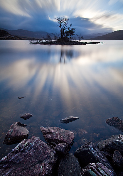 Approaching Clouds - Loch Assynt - Inland Scotland