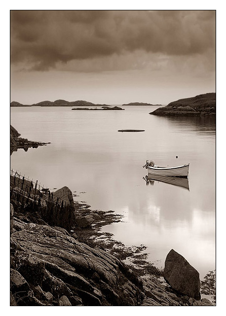 Golden Road - Isle of Harris - Monochrome Images