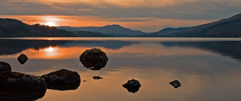 Loch Venachar - Trossachs - Inland Scotland