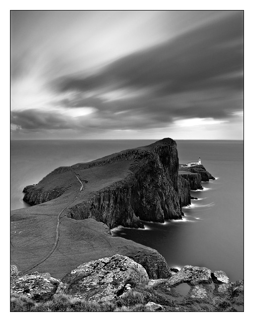 Neist Point Lighthouse - Monochrome Images
