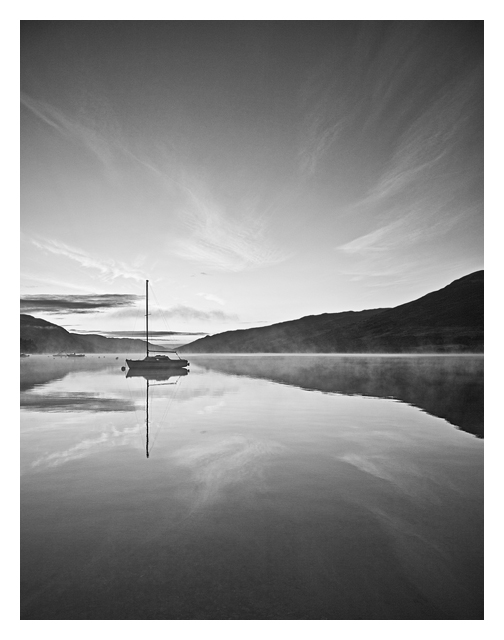 Loch Earnhead - Monochrome Images