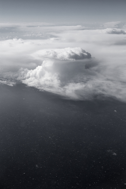 Anvil Cloud, mid Atlantic Ocean - Out the Window