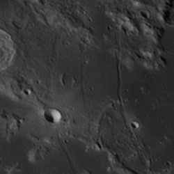 Moon Hippalus Rille Hippalus Rimae
