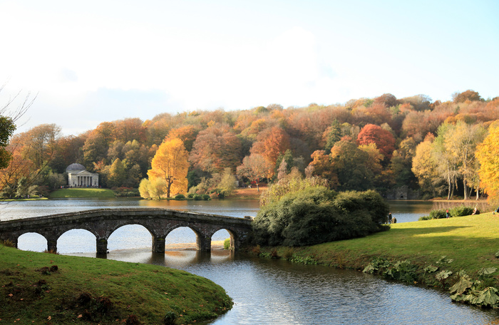 Stourhead Gardens In Autumn Landscape Photography By Ian Wade