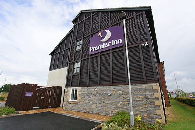 Premier Inn Architecture Photography , Glastonbury, Somerset.