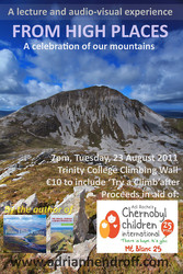 Lecture for Chernobyl Children International