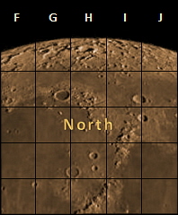 Moon Map North