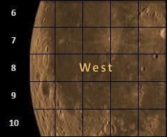 Moon Map West