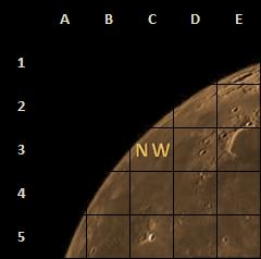 Moon Map North West