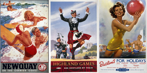 Railway Holiday Poster