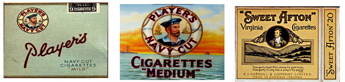 Old Cigarette Packets