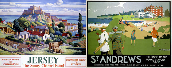 Railway Holiday Poster