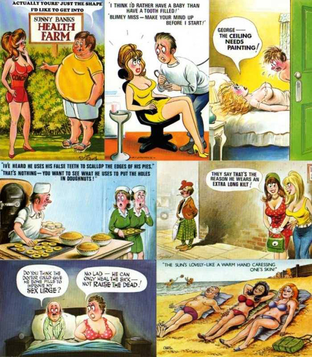 Comic Postcard