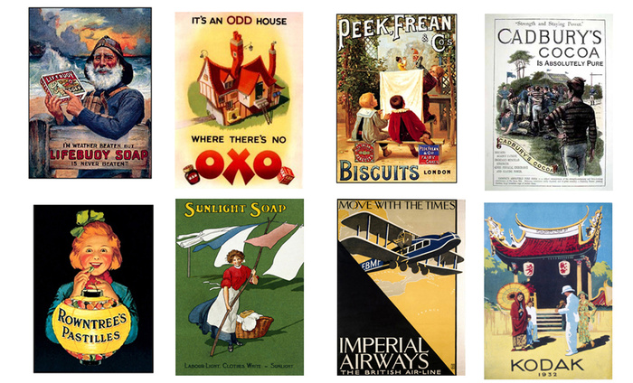 1900s Advertising Poster