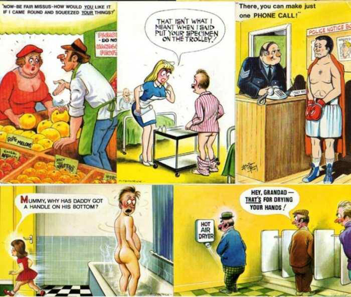 Comic Postcard