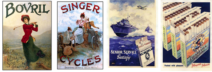 1900s Advertising Poster